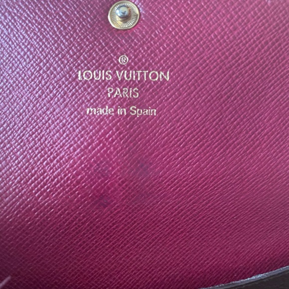 Louis Vuitton long wallet Victorine Fuchsia - Picture 5 of 7